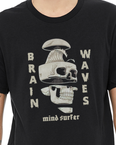 Brain Waves EEG Vintage T-shirt